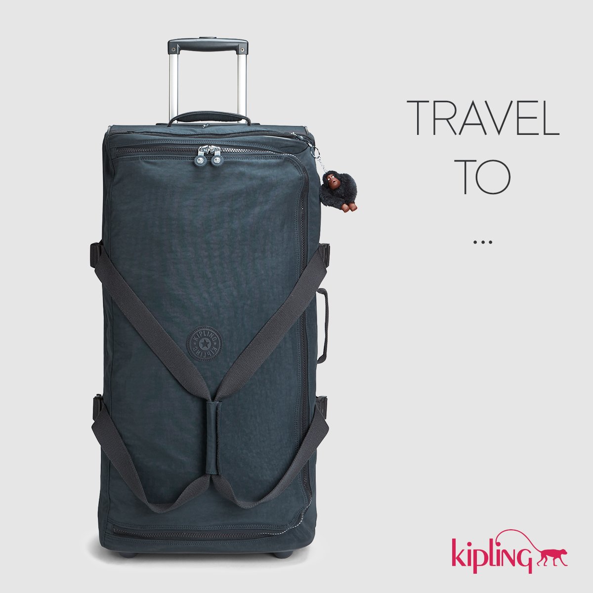 KiplingGlobal's tweet photo. Tell us your #1 in your bucket list and dream of a long holiday with this large #KiplingTravel suitcase https://t.co/upWucMLC6T https://t.co/JViqD5BvR5