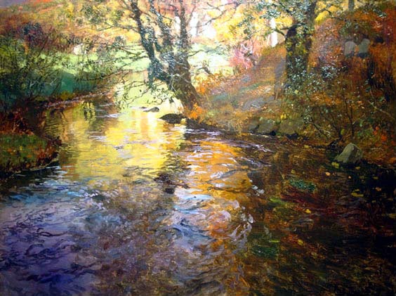 BlackstarCorne1's tweet photo. "In every walk with nature one receives far more than he seeks." 

John Muir

🎨 Frits Thaulow - "At Quimperle" (1901) https://t.co/fmgRvOLlQs