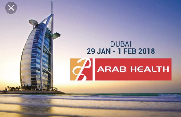 DJ_Hughes46's tweet photo. A very successful week at the Arab Health Show. Amazing response to our Medical Systems Products #SpiritMedicalSystems. Met interested delegates from 25 countries #dyaco https://t.co/g8RAWF33SP