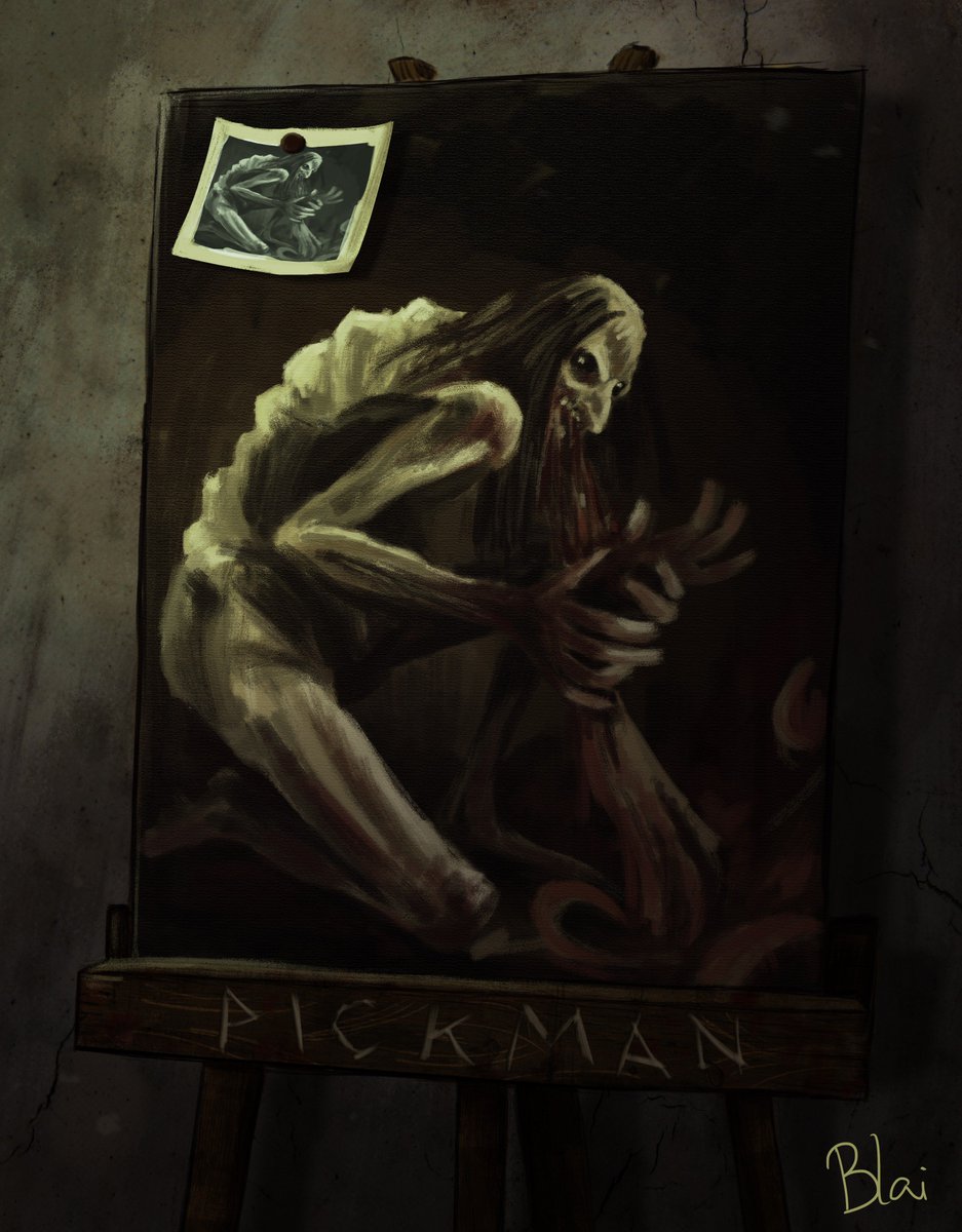 Blai_Art's tweet photo. La primera de una serie de ilustraciones que estoy preparando, basadas en relatos de #Lovecraft ¡Hope u like it! ^^
#ElModelodePickman #PickmansModel #Pickman #myart https://t.co/xFcQZx8H9v