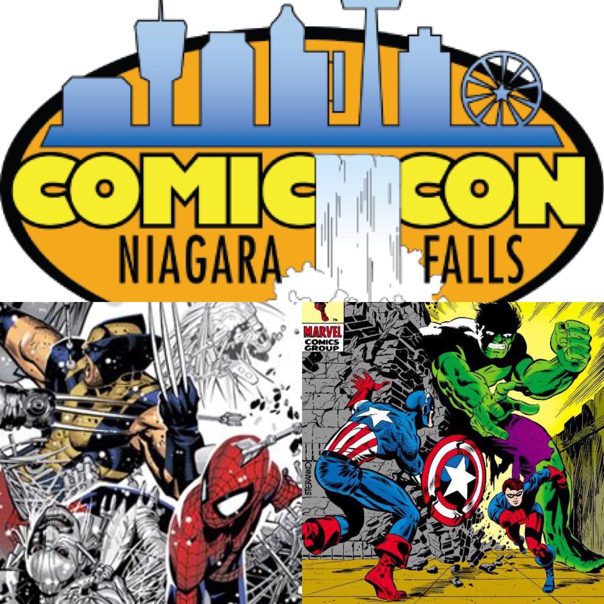 CanadaComicBin's tweet photo. We’re happy to be setting up at @NFComicCon for the first time, this June! You can meet your comic favourites such as #chrisbachalo #jimsteranko and #Peterdavid more convention appearances for #theccb coming soon! #comiccon #comiccon2018 #niagaracomiccon https://t.co/2cBbhdOw9P