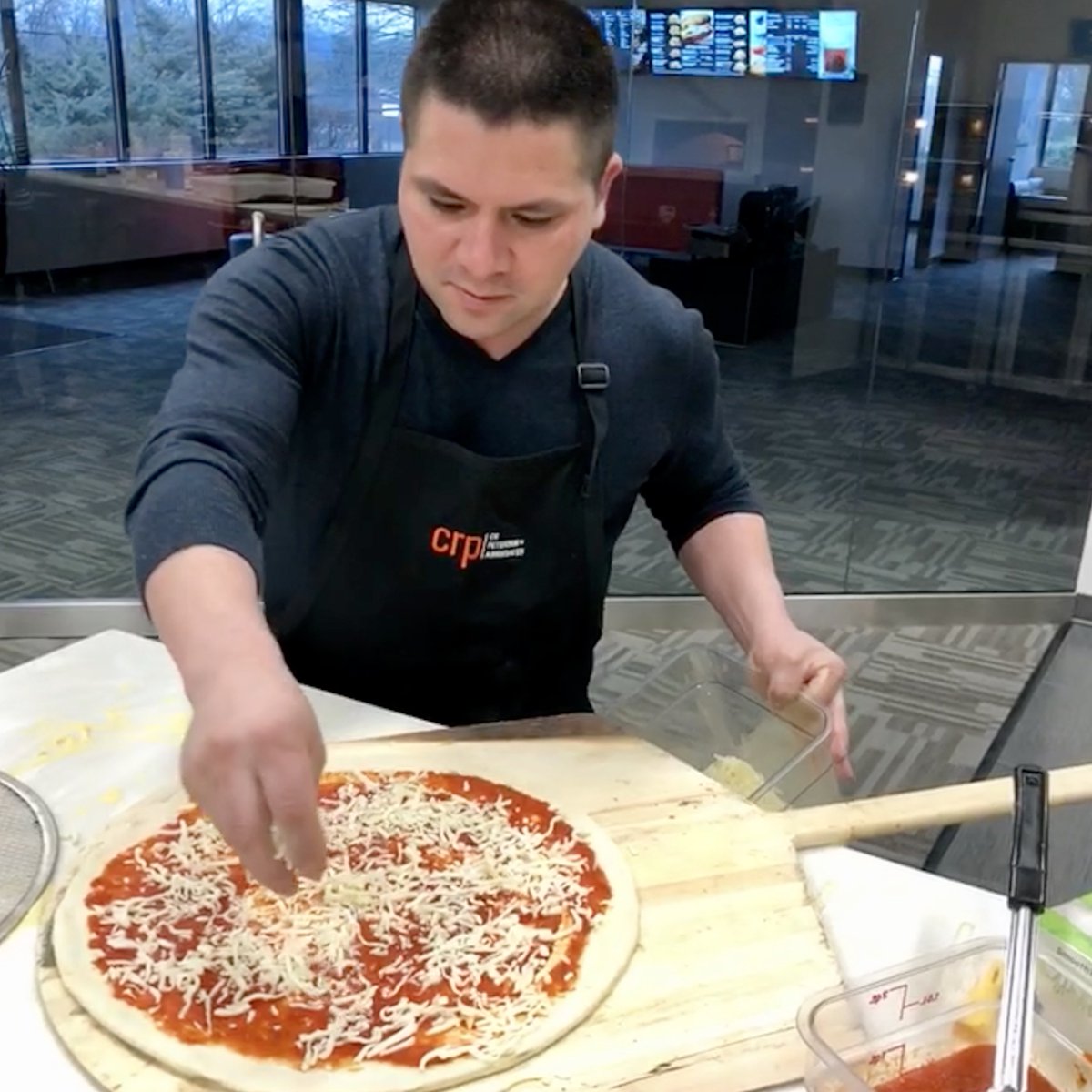 FiorellasMA's tweet photo. #TBT — Our wonderful Culinary Director, Nick, and Chef Jesus went to test our some new kitchen equipment! Thank you to @CRPFoodservice for hosting us. https://t.co/sh30RM88wO