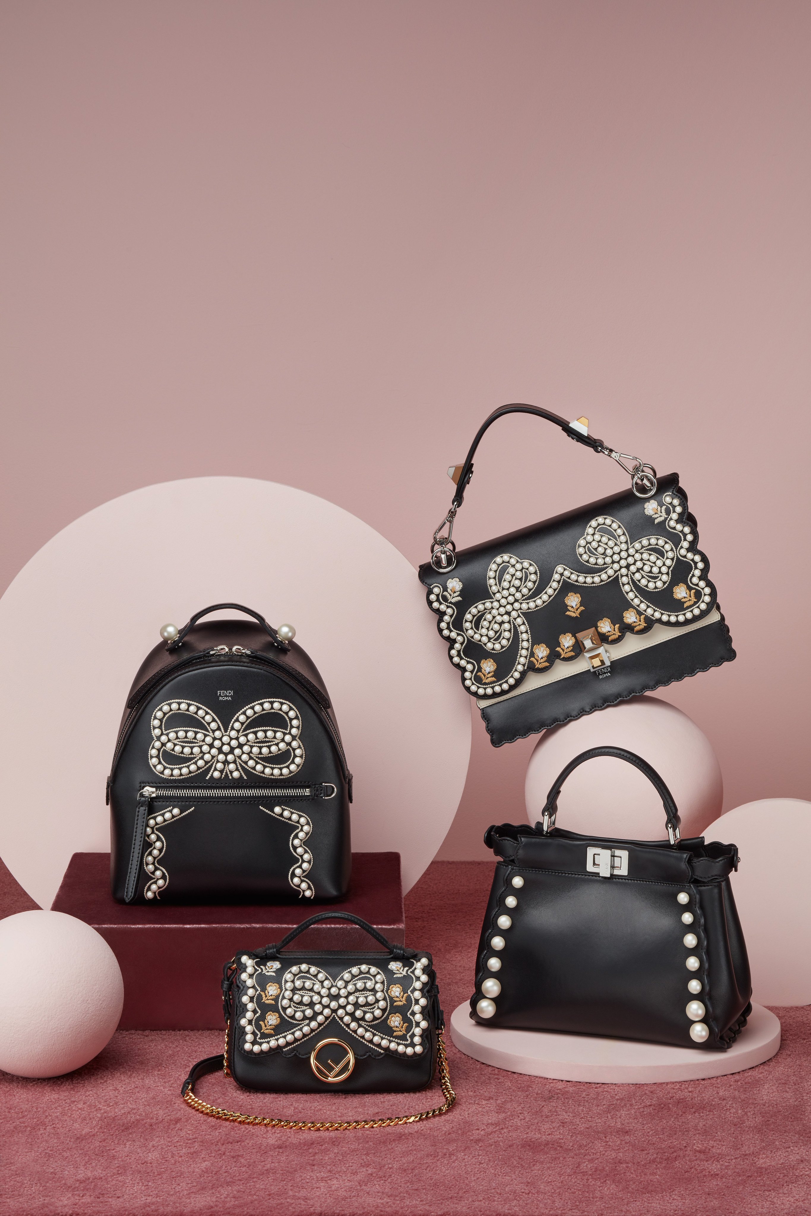 Fendi ribbons store