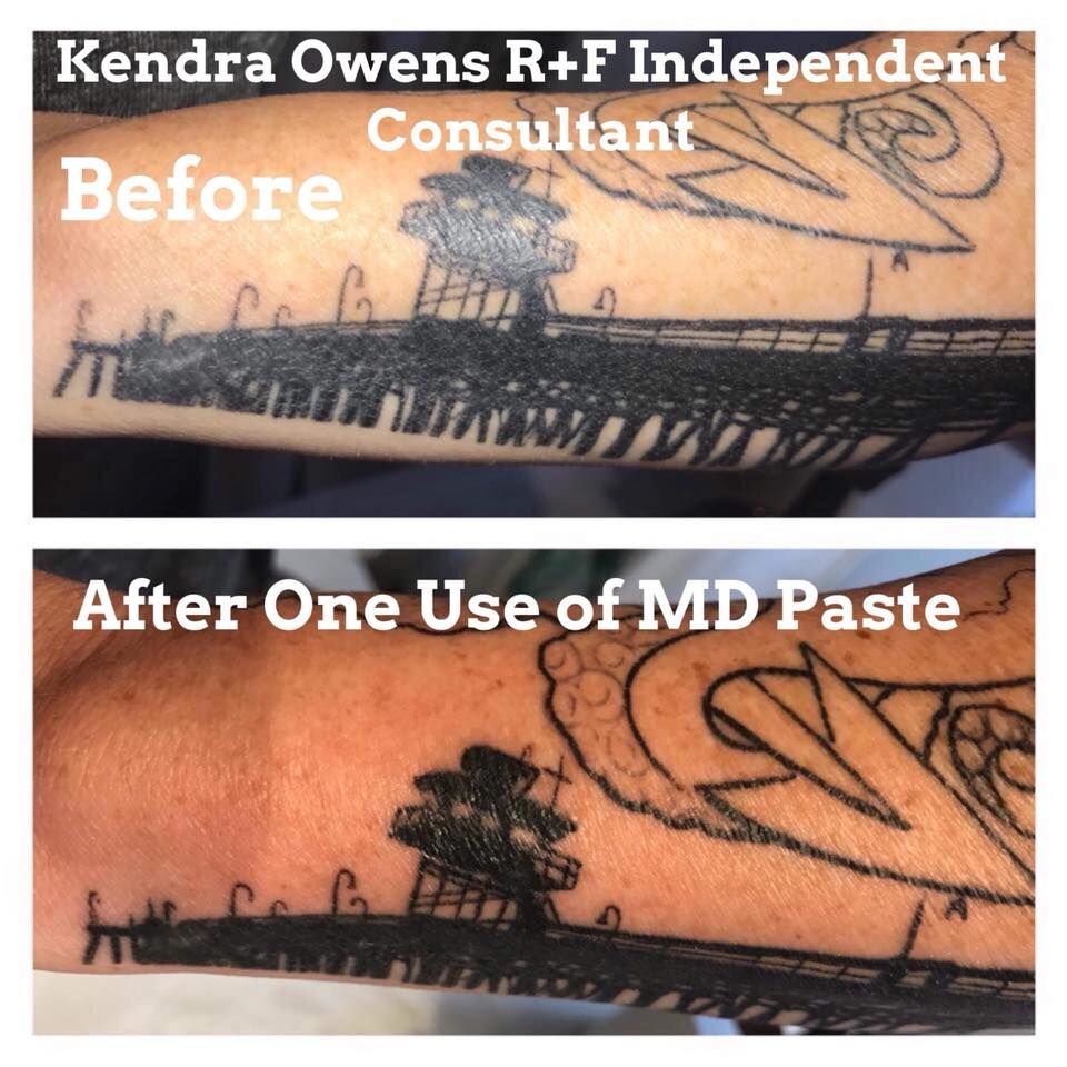 Rodan + Fields MD Paste works wonders on brightening up your tattoo!!!
