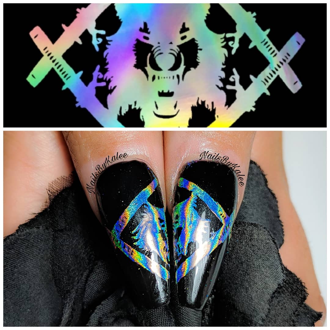 NailsByKalee's tweet photo. Some @XavierWulf inspired savagery for Delila!! Thank you for expanding my mind!! Hope to see you again soon!! #xavierwulf Done with #aprésgelx #apresgelx #nailsbykalee #avnails #avnailtech #antelopevalleynails #palmdalenails #palmdalenailtech #palmdale #westsidenails #661nails https://t.co/RIQmiPUUhC