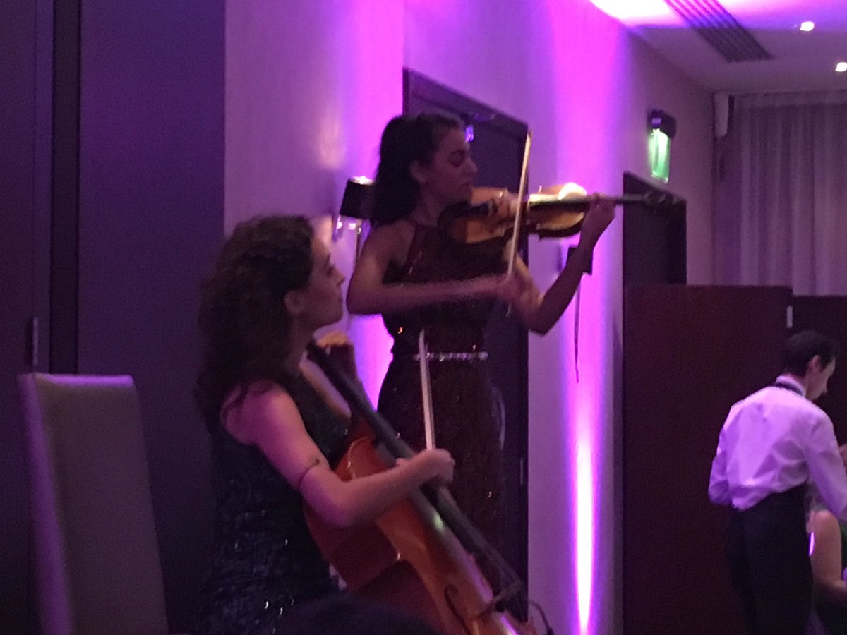 Great entertainment from <a href="/TheAyoubSisters/">The Ayoub Sisters</a> <a href="/TheGrosvenor/">The Chester Grosvenor</a> for Dr Naser Fouad’s commissioning as a Deputy Lieutenant founder <a href="/StMarkUniversal/">St. Mark Universal Care</a>