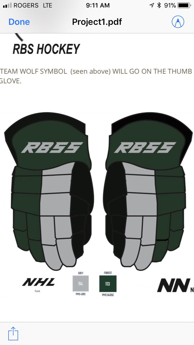 Back on the ice in just over a week!  Boys are excited.  Get your new custom glove orders in the bailey if you are planning on buying a set. #sweetmits <a href="/RobertBatemanSS/">Robert Bateman Secondary School</a>