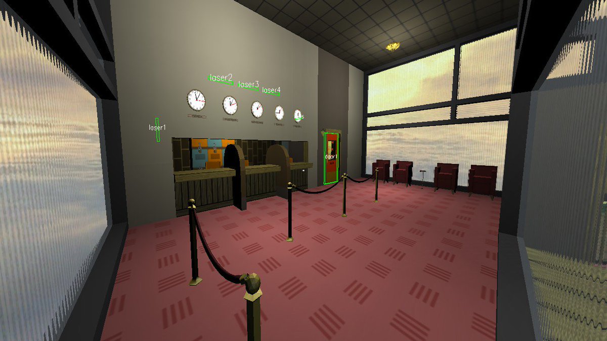 MikeyHay's tweet photo. Released a new Quadrilateral Cowboy map: The Verbose Vault Venture! A heist involving a multi-layered security system and an additional five-factor authentication containment unit 🏦💸 https://t.co/DTbVxONW7r #quadrilateralcowboy #hacking #blendogames #idtech4 #leveldesign https://t.co/WQYO6wkrQ7