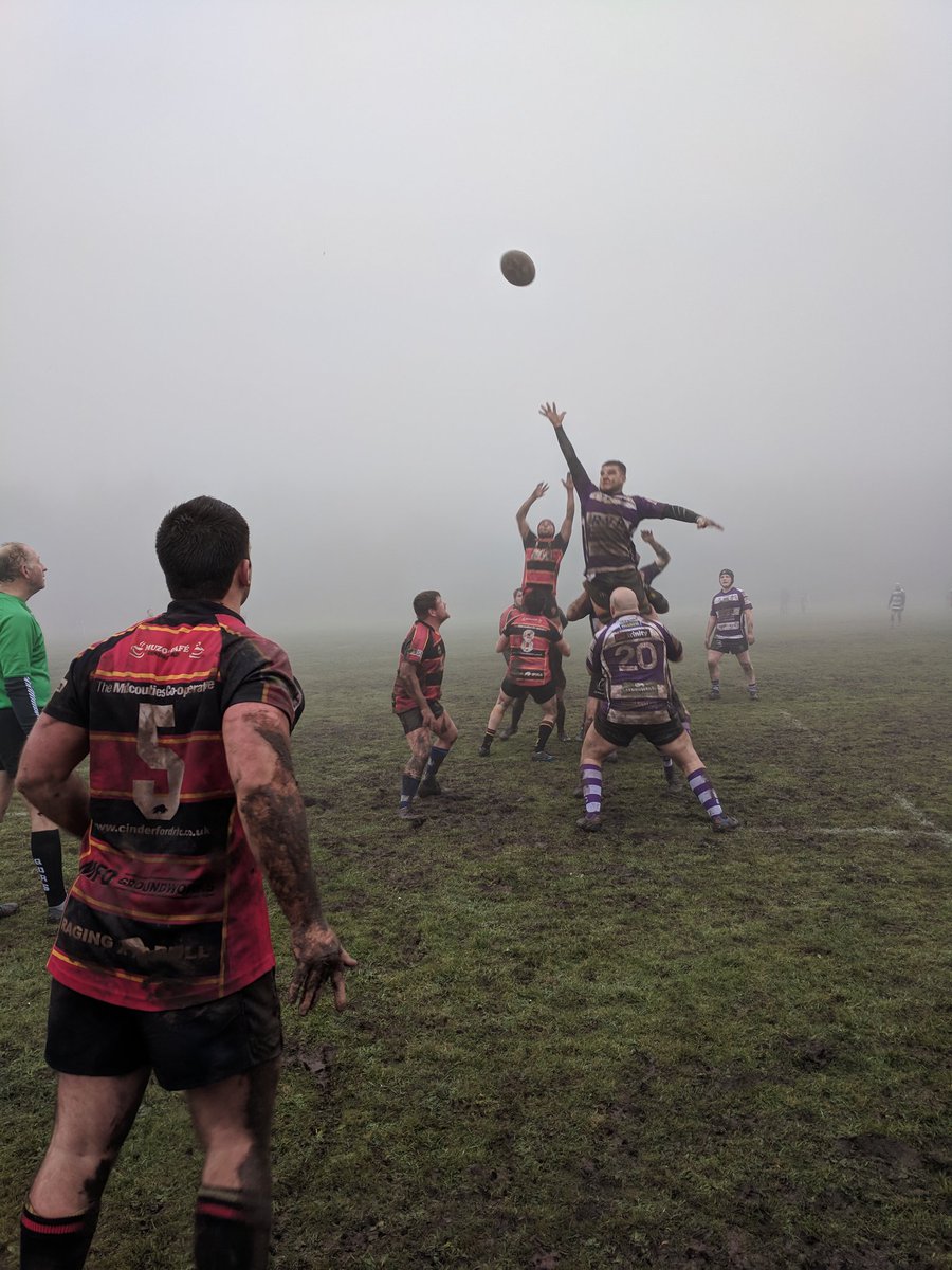 m1cko's tweet photo. Gorillas in the mist at @cinderfordrfc today https://t.co/nFxpZErIG9