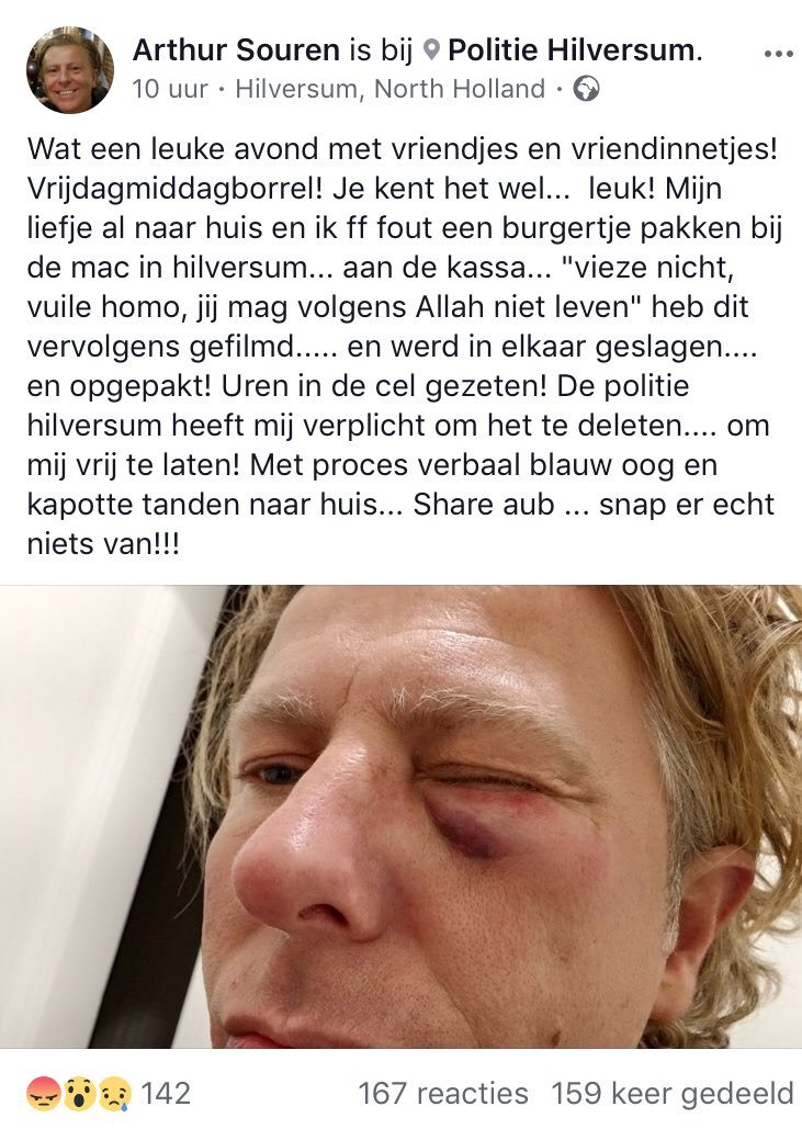 Naar aanleiding van onrust die op social media is ontstaan mbt een incident bij de McDonalds in #hilversum gisteravond geeft de politie uitleg : facebook.com/politiehilvers…