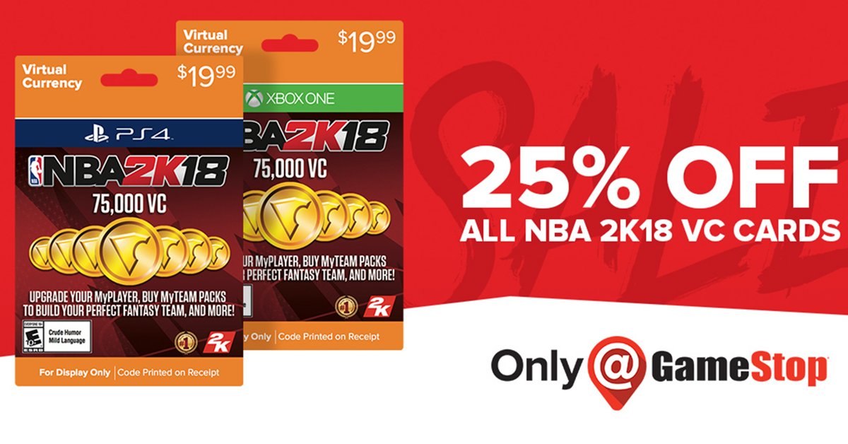 Nba 2k21 Gamestop Is Helping You Raise Your Virtual Game You Ve Been Making It Rain 3 S Now Make It Rain Cash With 25 Off Nba2k18 Vc Cards Don T Forget To