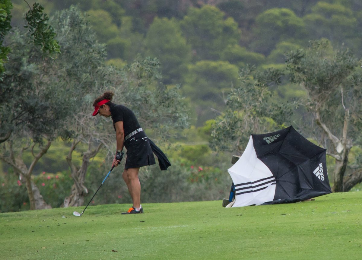 GolfPhotograph's tweet photo. A chilly and windy day in September. Taken at one of the 50th anniversary tournaments at Golf Son Servera. @GolfSonServera @adidasGolf https://t.co/NtTN0vGvFI