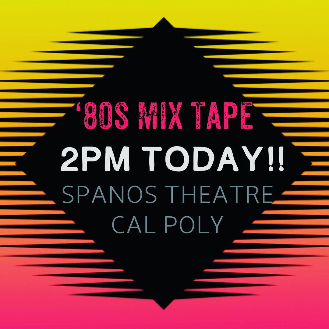 CP_Orchesis's tweet image. Two more shows today, Saturday 1/20! Come check it out!! #dance #learnbydoing #80smixtape @CalPoly