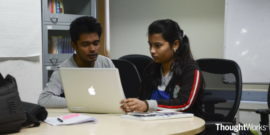 thoughtworks's tweet photo. Read about the challenges faced in ensuring depth in #diversity in workspace and some success that we’ve had in implementing programs that challenge the industry norms vis-a-vis #recruitment. #HomeInTech https://t.co/MMw2qhzlWR https://t.co/UO2PHD5hEa