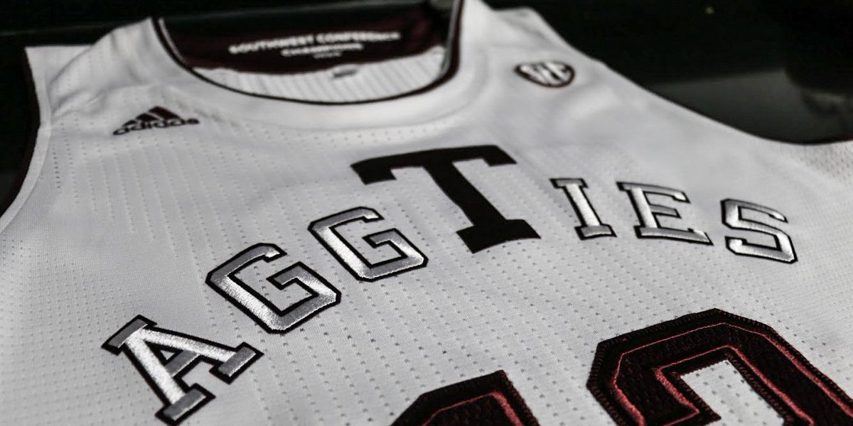 texas a&m basketball jersey