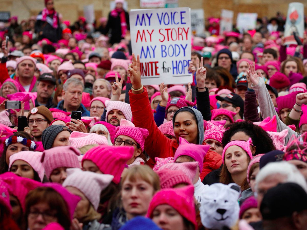 In 2017, the #womensmarch changed the dialogue &amp; took control of the narrative. I have nothing but pride in the women who run and the women who support this movement, and I am excited to see the growth and the speeches from this year. March on! #WomensMarchNYC #WomensMarch2018