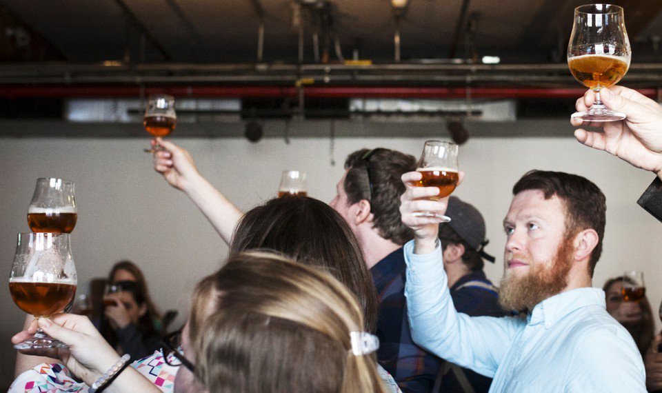 TheAtlantic's tweet image. The craft-beer boom of the last decade is the happiest (and strangest) economic story in America, writes @dkthomp theatln.tc/2EZOhun