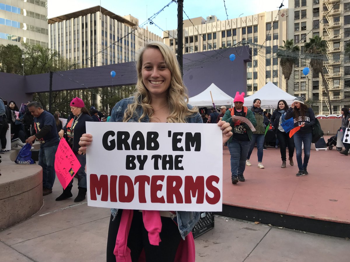Favorite sign so far today at the #womensmarch2018