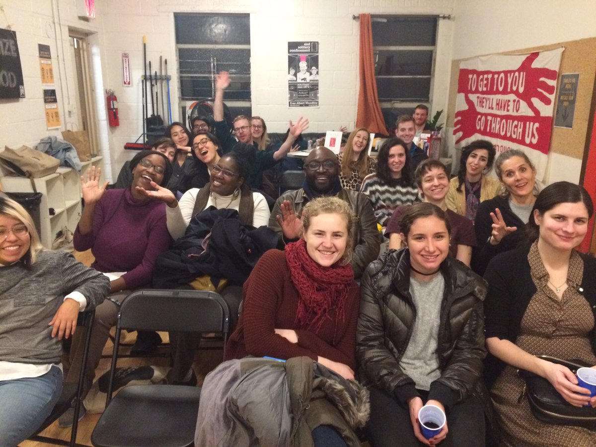 RenegadeReading's tweet photo. Our fantastic crowd at the first Renegade Reading of 2018! 😇 https://t.co/uCQtsATUep