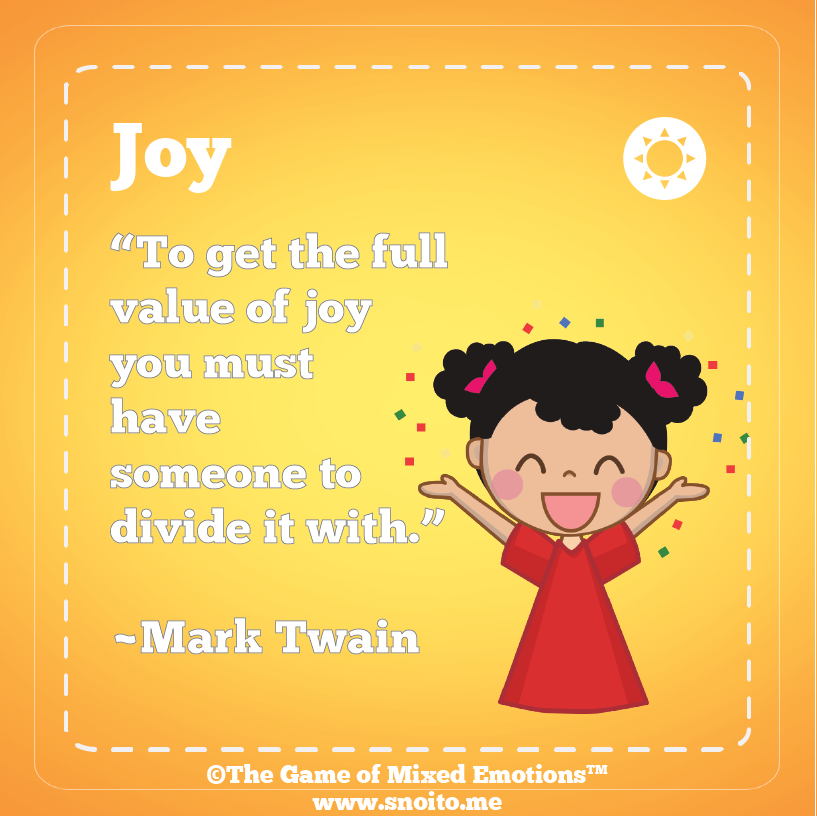 MxdEmotionsGame's tweet photo. What brings you joy? If you had to choose just one thing, what would it be?

https://t.co/lohGz8N8Lk

#joy #emotions #happiness #mindfulness #SchoolPsych #psychology #teaching #education #sel #inspiration https://t.co/JT9Ytffybx