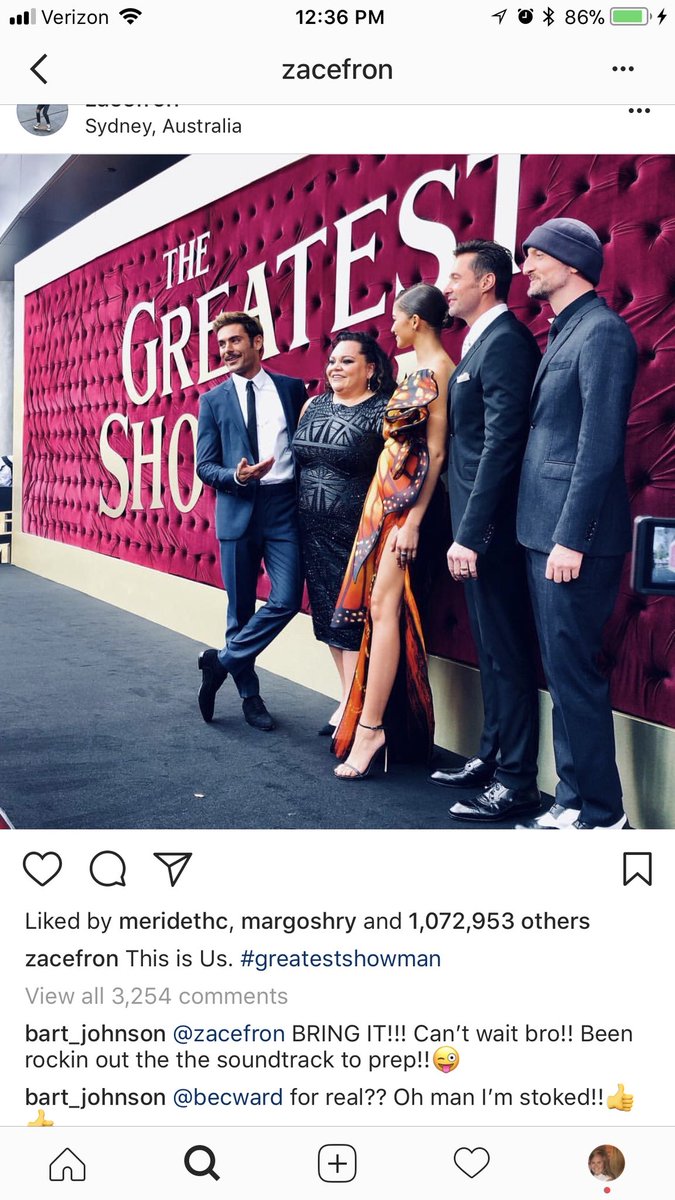 kelledalder's tweet photo. Bart Johnson commenting on all of Zac Efron’s photo is EVERYTHINNNNG #HSM4EVER https://t.co/lzFii0ulDo