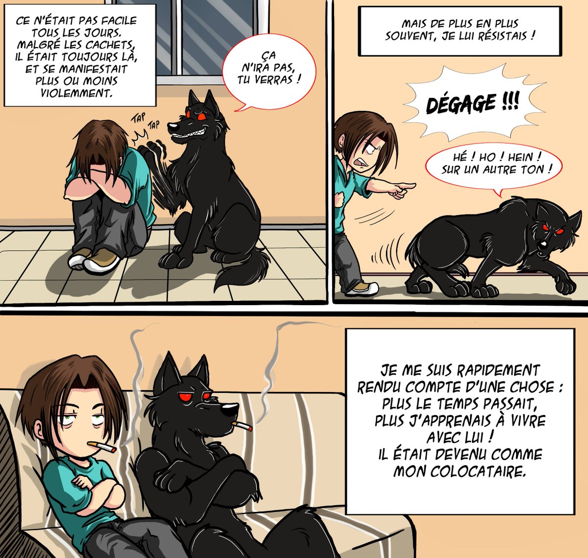 Le Chien Noir Un Ami Pour La Vie Version Couleurs