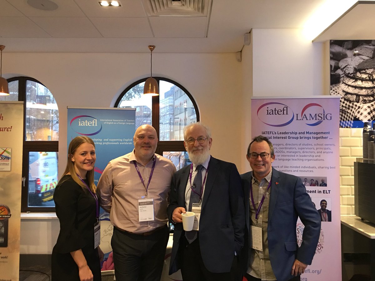 Great English UK academic conference in London with lots of IATEFL representation!