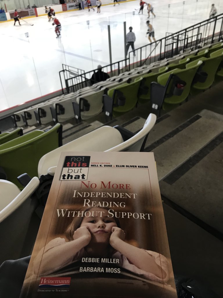 angie_debertin's tweet photo. What to do while waiting for a hockey game? Couldn’t wait to begin reading @ShelfieTalk #hockeydayinCanada #readwhenyoucan https://t.co/olwdebKGCc