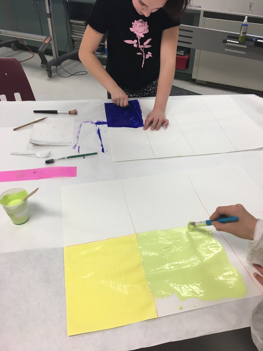 Creating visual and physical texture with <a href="/missweberart/">Madison</a>