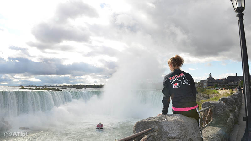ATIPT's tweet photo. Victoria, PT at our Catonsville, MD, spent some time visiting #NiagaraFalls in Canada this past October. Talk about a beautiful view! #ATIOutside https://t.co/jSRFcML7wH