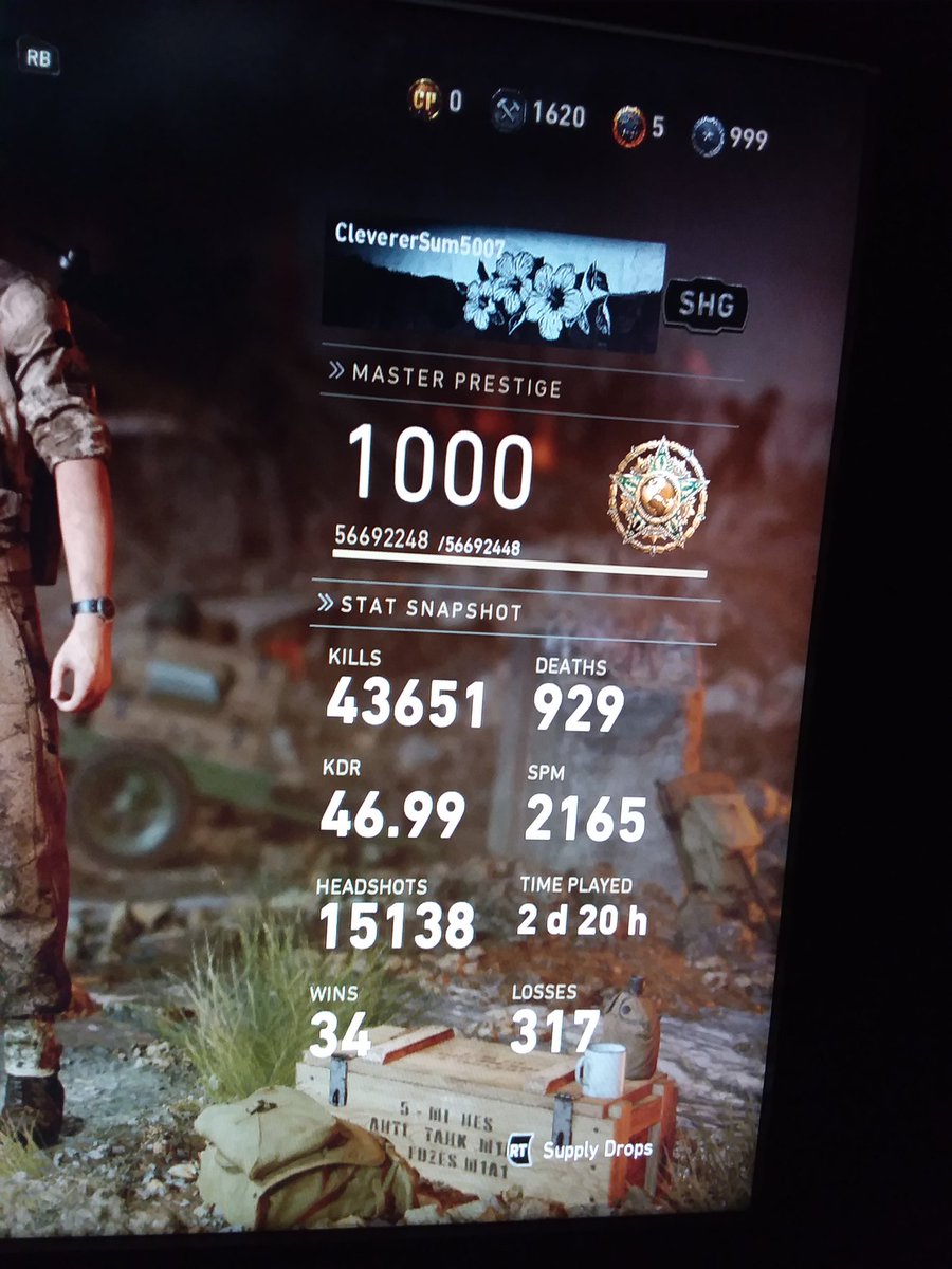eighthys's tweet photo. LEVEL 1000 ACCOUNT FOR SALE! HMU! @ShoutGamers @CoDReTweets @HyperRTs https://t.co/wV6FG1sIBN