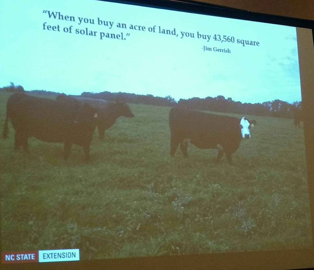 Thx <a href="/NCCattle/">NC Cattlemen's Assoc</a>, <a href="/infoCEFS/">CEFS</a>, <a href="/ncsu/">ncsu</a> #Extension, #AmazingGrazing &amp; <a href="/NCFarmBureau/">NC Farm Bureau Federation</a> for supporting the Improving Pastures prj! <a href="/NCASWCD/">NC Assn. of SWCD</a> 2018 Annual Mt