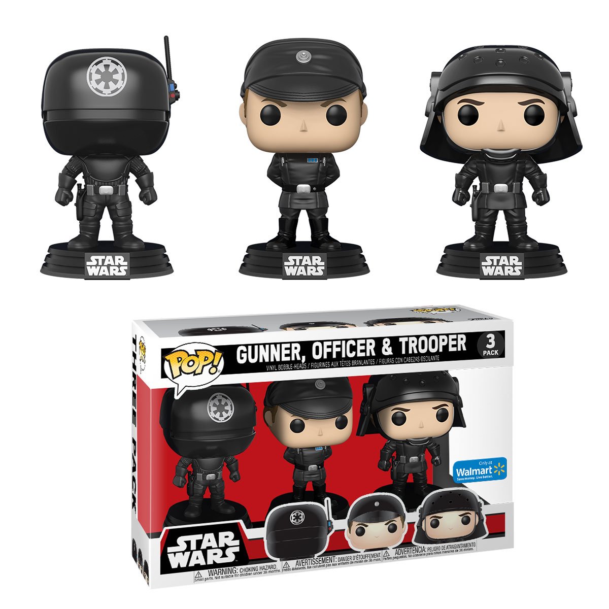 RT &amp; follow <a href="/OriginalFunko/">Funko</a> for a chance to WIN a <a href="/Walmart/">Walmart</a> exclusive Death Star Pop! Three-Pack (with Gunner, Officer and Trooper).