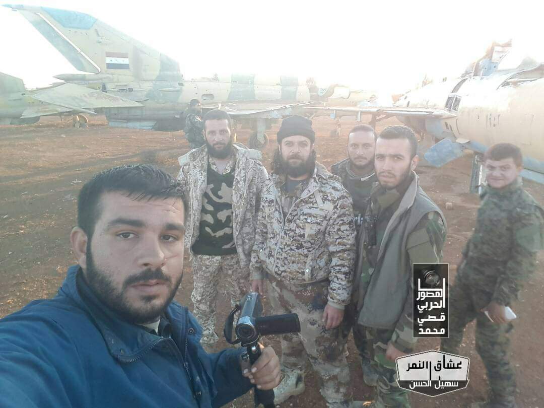 Syria_Protector's tweet photo. #SAA soldiers from the liberated #AbuAdduhur airbase in #Idlib
😉 https://t.co/FRYVjivj1n
