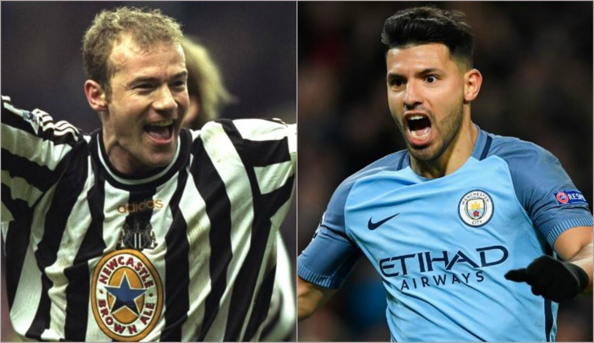 In their prime, who you taking?

RT - Alan Shearer
❤️ - Sergio Agüero
