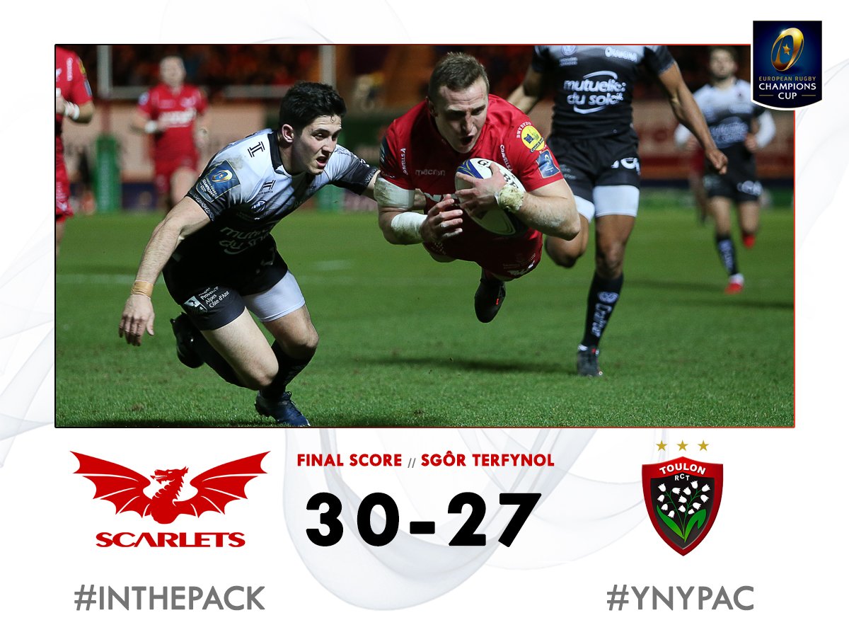 scarlets_rugby's tweet image. FINAL SCORE // SGÔR TERFYNOL
#INTHEPACK #YNYPAC