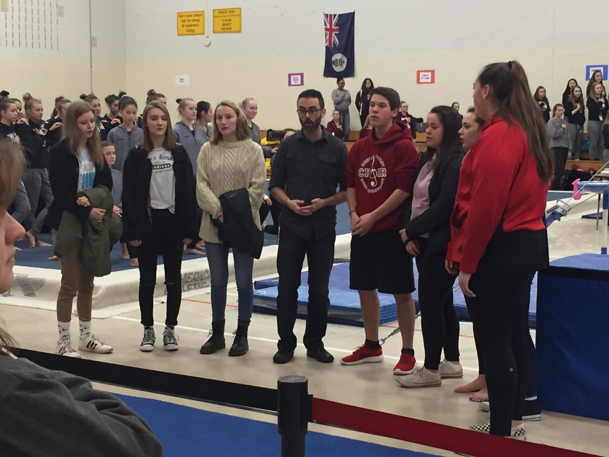 GoTRWarriors's tweet photo. Warrior Gymnastics 🤸‍♂️ competing at the Warrior Invite today brings home the first place trophy! Congrats!!! Next up at Hastings on Thursday at 6pm! And yes, even coaches get involved!!! https://t.co/V7zi9k8rqQ
