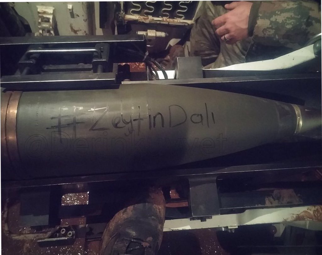 Sınırlarımızda savaş istemiyoruz dedik. Savaşmayı bilmiyoruz demedik. 
 #AfrinOperasyonu  #ZeytinDalıHarekatı