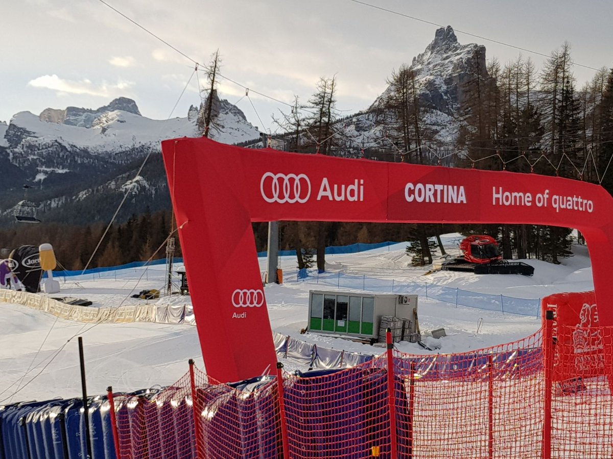 ASprojectTV's tweet image. #skiworldcup 2018 #cortinadampezzo