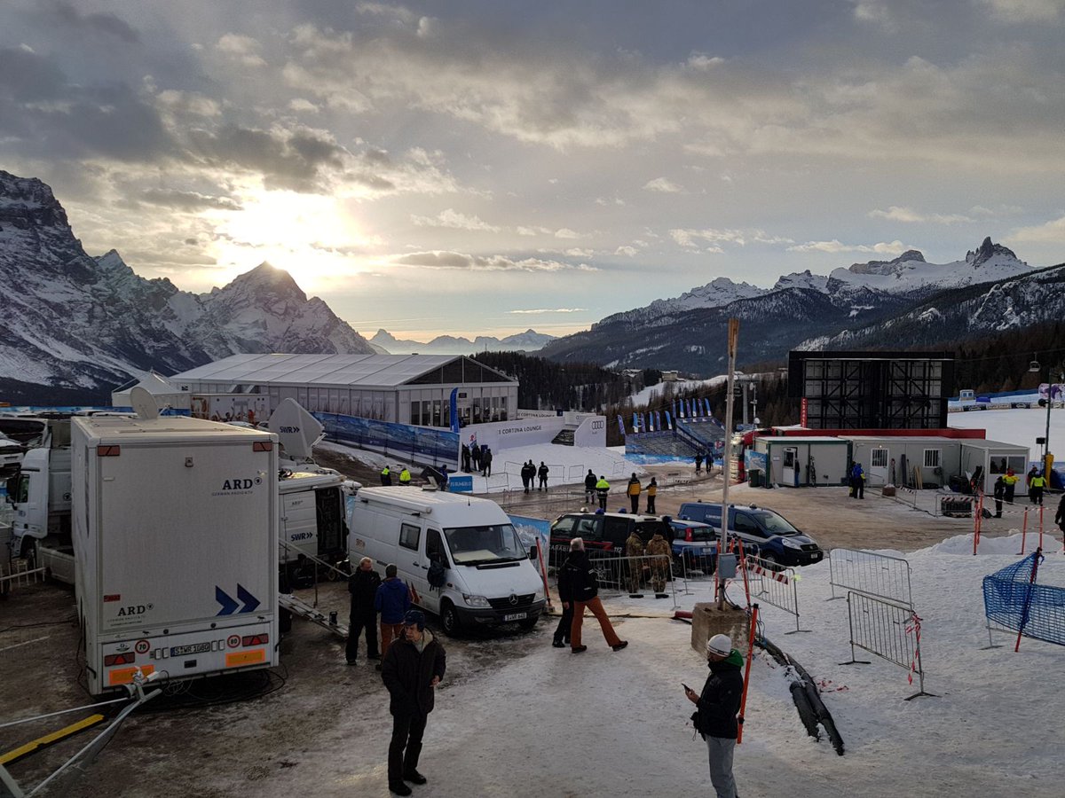 ASprojectTV's tweet image. #skiworldcup 2018 #cortinadampezzo