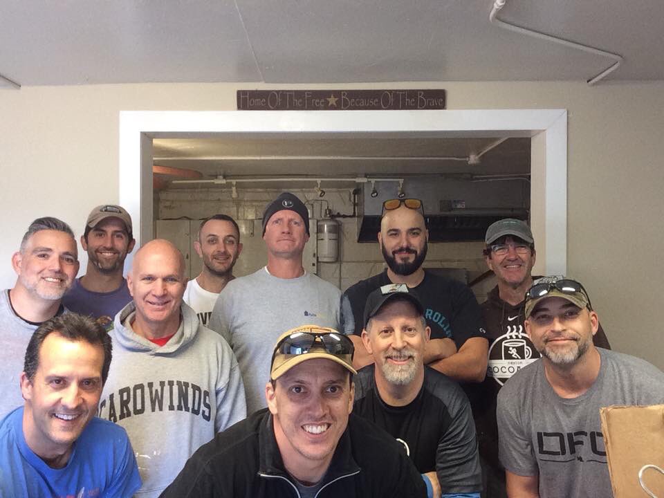 F3Summerville's tweet photo. Proud of F3Summerville brothers led by #Stalker who spent days (and their own money) making repairs at local shelter for veterans. #F3counts #standforveterans @F3Nation https://t.co/nUpiwGG2c4