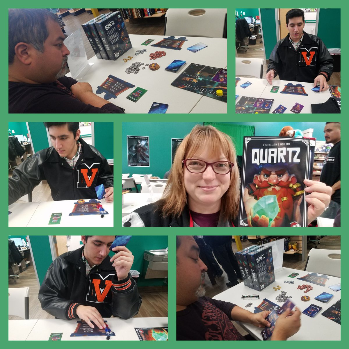 TheGaMExpoSA's tweet photo. Demoing @PassportGames #quartz for the @DragonAlamo Grand Opening #tabletopgaming #golocal https://t.co/uVjigi71F4