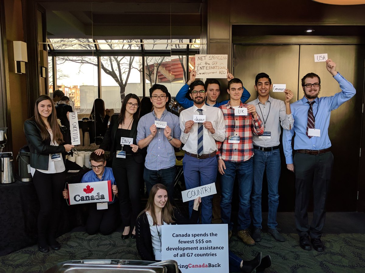 EWBCarleton's tweet photo. One. More. Tweet. @JustinTrudeau #BringCanadaBack #Budget2018 #G7Charlevoix https://t.co/CJRlmcjwo4