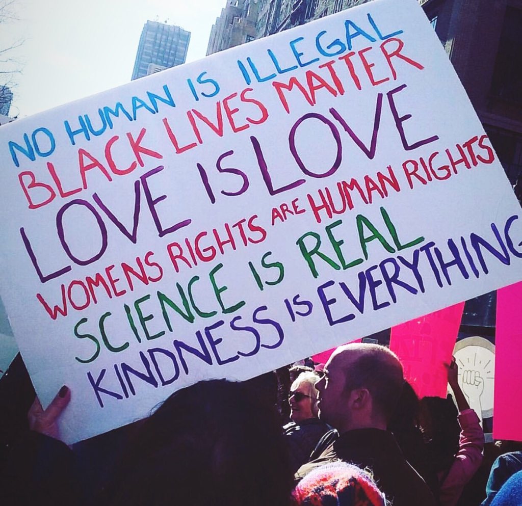 SofiaCarson's tweet photo. Women's rights, immigrant rights, civil rights, reproductive rights, LGBT rights, are human rights. https://t.co/cGCSv3QAgt
