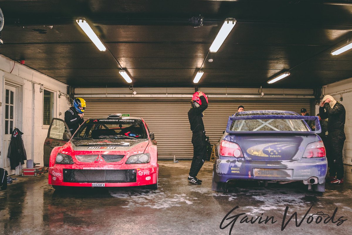 Stick a 2002 Focus WRC in the middle and it’s a garage of what dreams are made of !!