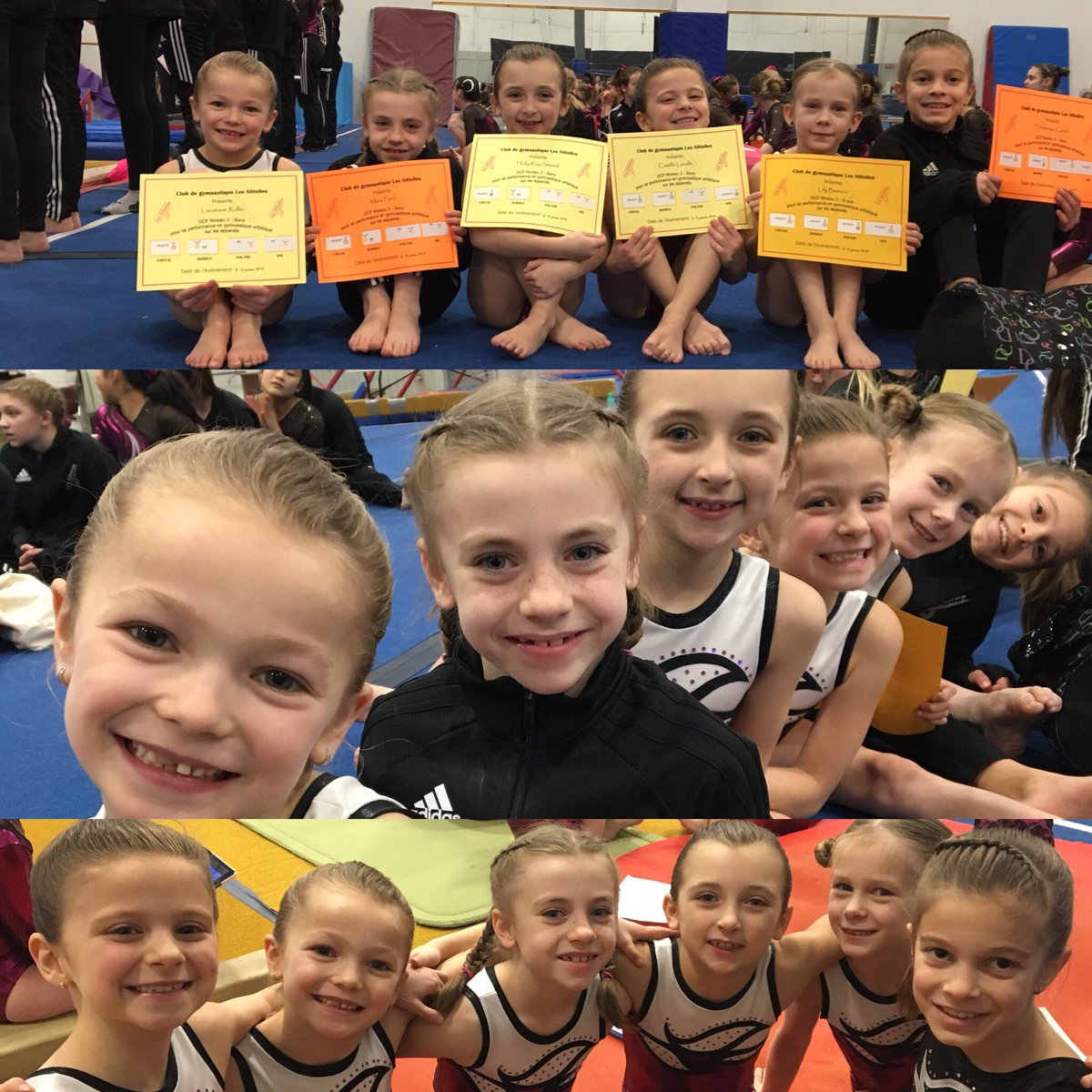 LesSittelles's tweet image. La relève 💪🏻. #precomp #gymnastique #lessittelles