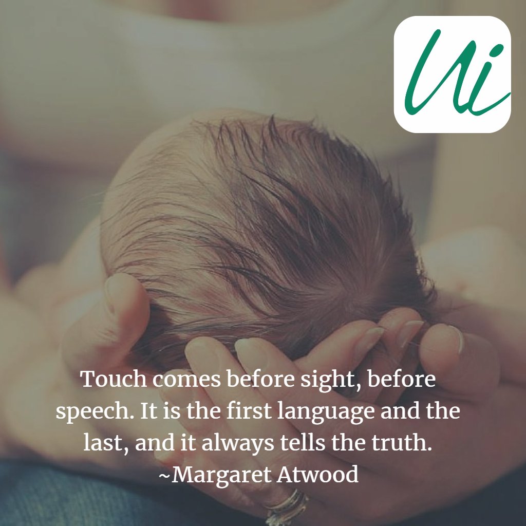 UpledgerUK's tweet photo. Touch comes before sight, before speech. It is the first language and the last, and it always tells the truth.
~Margaret Atwood
#UpledgerUK #Upledger #UIUK #CST #craniosacral #SomatoEmotionalRelease #johnupledger #drjohn https://t.co/8rkpaTxKy0
