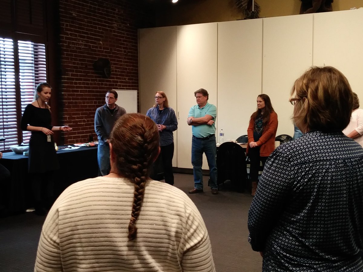 KyHistSoc's tweet photo. There's a great teacher workshop focusing on performances happening now at the Frazier Museum! #fraziermuseum #nhd2018 #nhdky #kyteachers https://t.co/DhxTQWVMvu