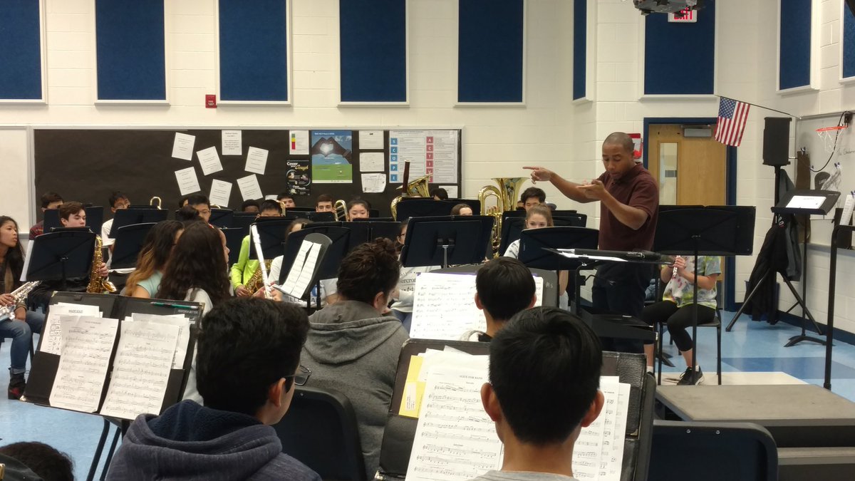 Love Band Boot Camp day!  @Lanier_MS