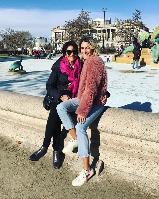 Marching with the woman I marched out of 31 years ago. #womensmarch